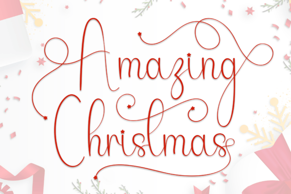 Amazing Christmas Font - Featured Image