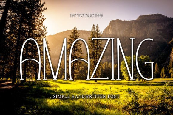 Amazing Font - Featured Image