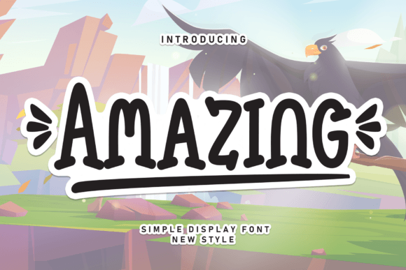 Amazing Font - Featured Image