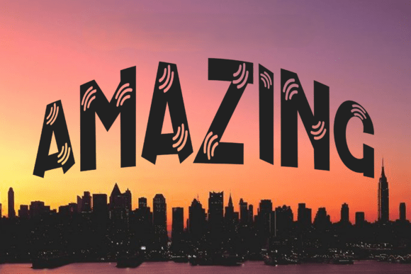 Amazing Font - Featured Image