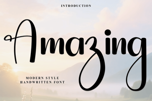 Amazing Font - Featured Image
