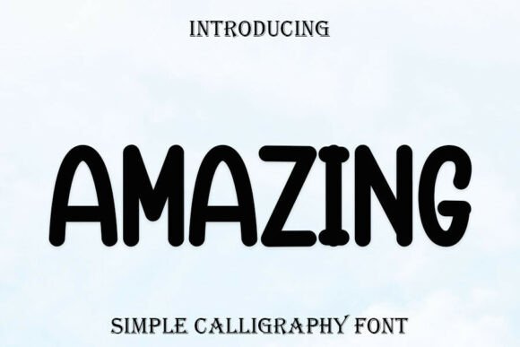 Amazing Font - Featured Image