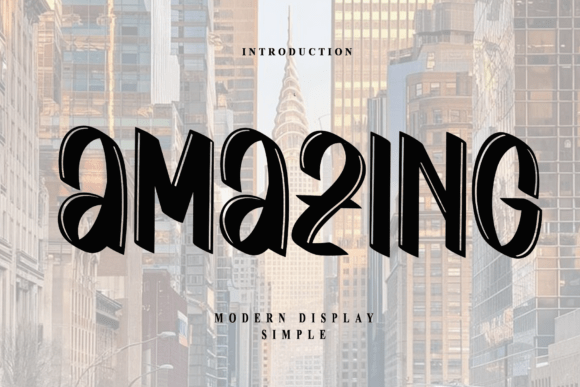 Amazing Font - Featured Image