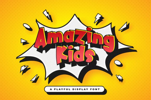 Amazing Kids Font - Featured Image