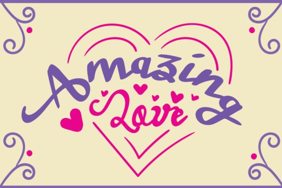 Amazing Love Font - Featured Image