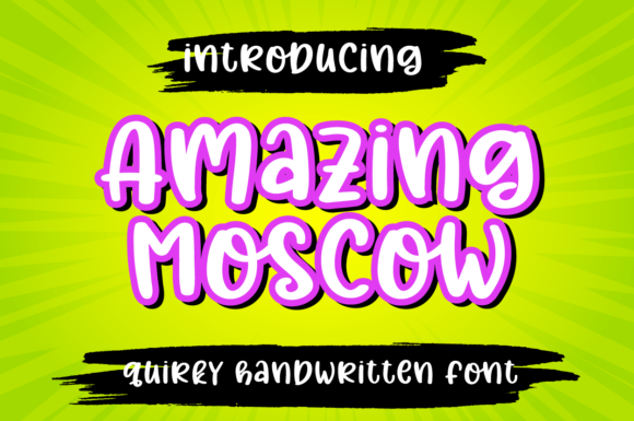 Amazing Moscow Font - Featured Image