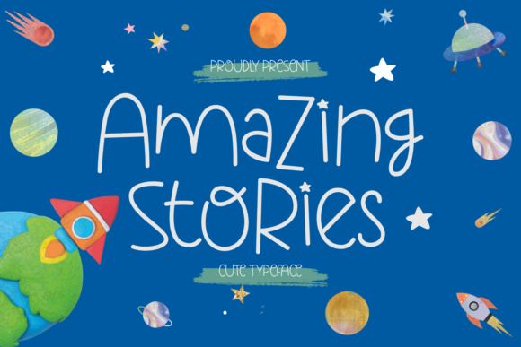 Amazing Stories Font - Featured Image
