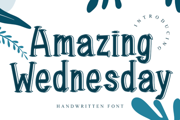Amazing Wednesday Font - Featured Image