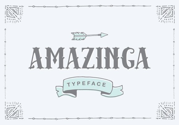 Amazinga Font - Featured Image
