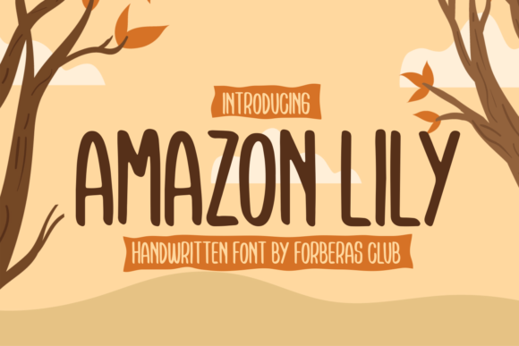 Amazon Lily Font - Featured Image
