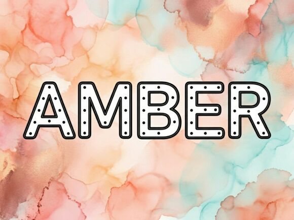 Amber Font - Featured Image