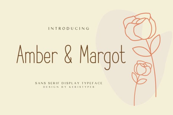 Amber & Margot Font - Featured Image