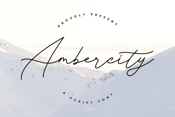 Ambercity Font - Featured Image