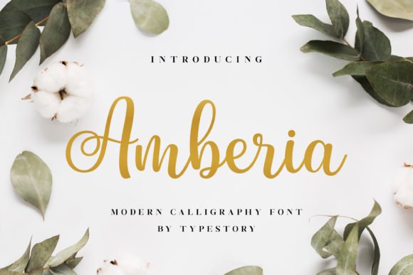 Amberia Font - Featured Image