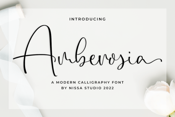 Amberosia Font - Featured Image