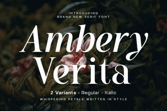 Ambery Verita Font - Featured Image