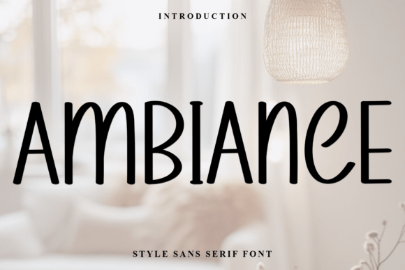 Ambiance Font - Featured Image