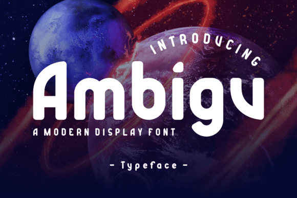 Ambigu Font - Featured Image
