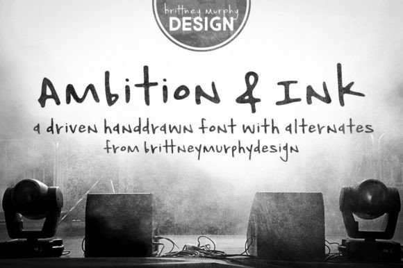 Ambition & Ink Font - Featured Image