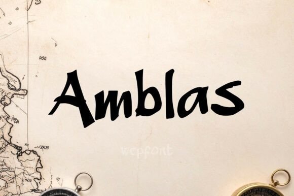 Amblas Font - Featured Image
