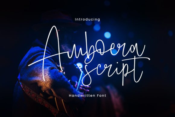 Amboera Script Font - Featured Image