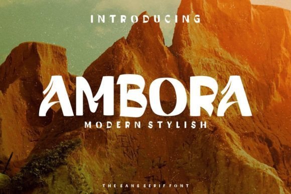 Ambora Font - Featured Image
