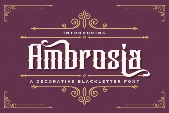 Ambrosia Font - Featured Image