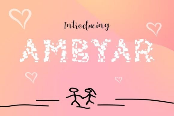 Ambyar Font - Featured Image