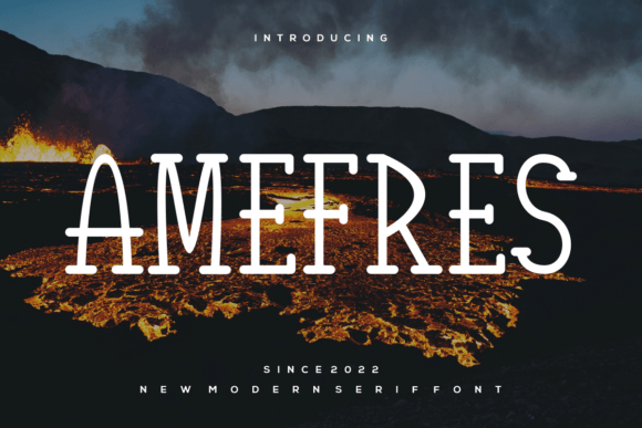 Amefres Font - Featured Image