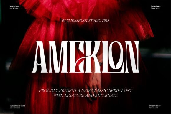 Ameklon Font - Featured Image