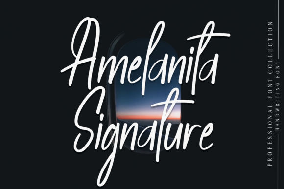 Amelanita Signature Font - Featured Image