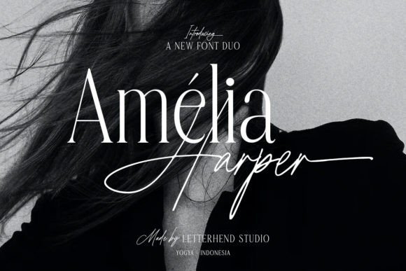 Amelia Harper Font - Featured Image
