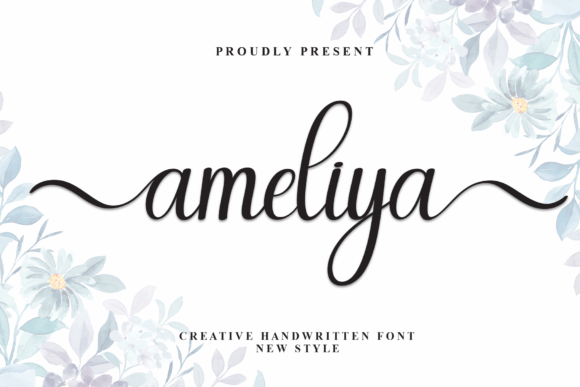 Ameliya Font - Featured Image