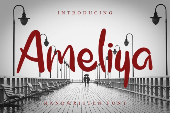 Ameliya Font - Featured Image