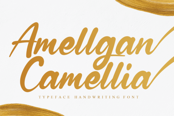 Amellgan Camellia Font - Featured Image