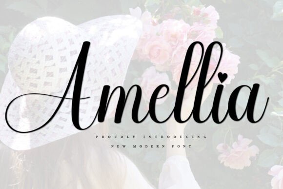 Amellia Font - Featured Image
