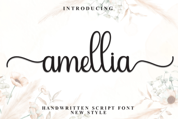 Amellia Font - Featured Image
