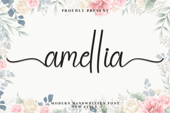 Amellia Font - Featured Image
