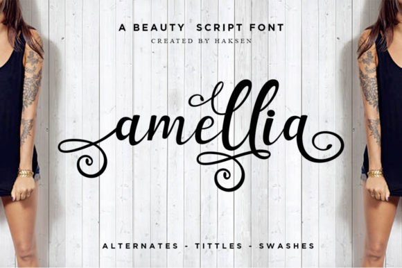 Amellia Font - Featured Image