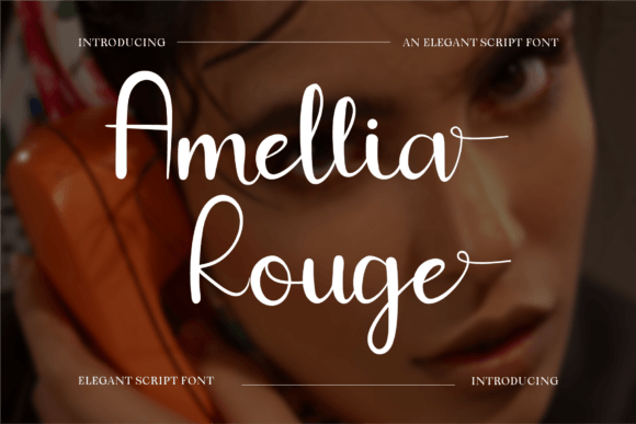 Amellia Rouge Font - Featured Image