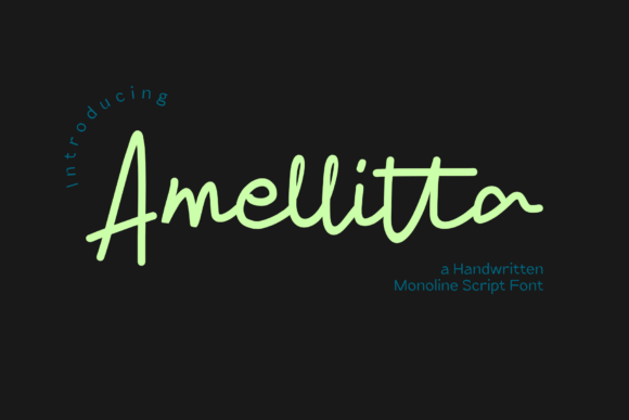 Amellitta Font - Featured Image