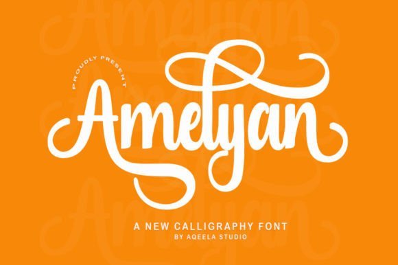 Amelyan Font - Featured Image