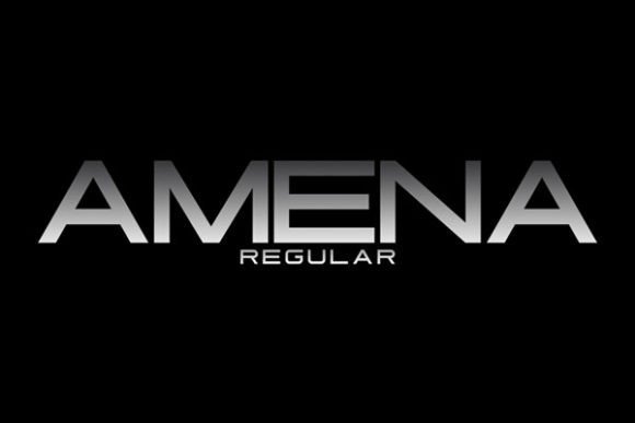 Amena - Regular Font - Featured Image