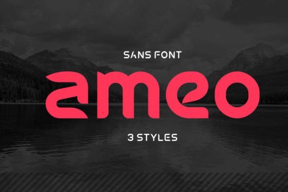 Ameo Font - Featured Image