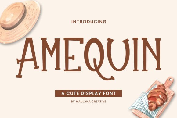 Amequin Font - Featured Image