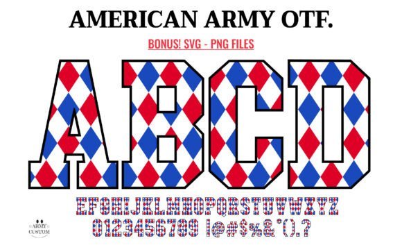American 4th of July Font - Featured Image