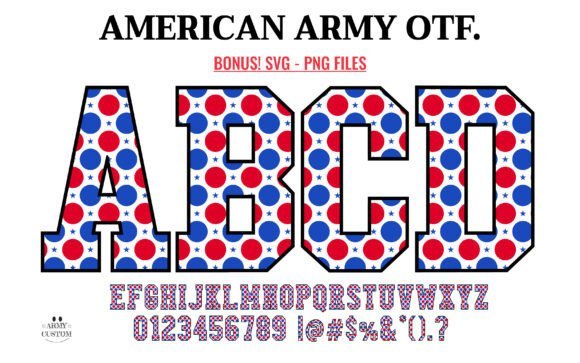 American 4th of July Font - Featured Image
