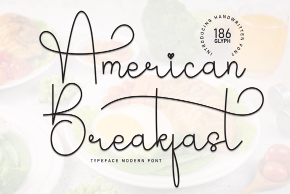 American Breakfast Font - Featured Image