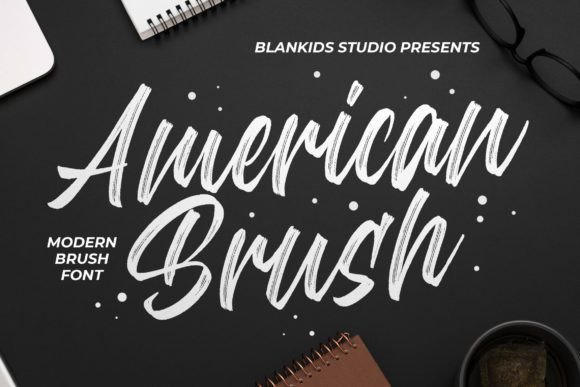 American Brush Font - Featured Image