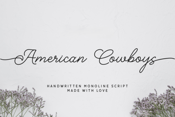 American Cowboys Font - Featured Image
